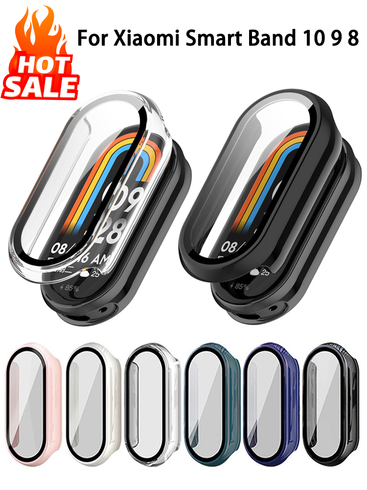 Smartwatch Watch Accessories For Women - Vidrio templado + funda de PC