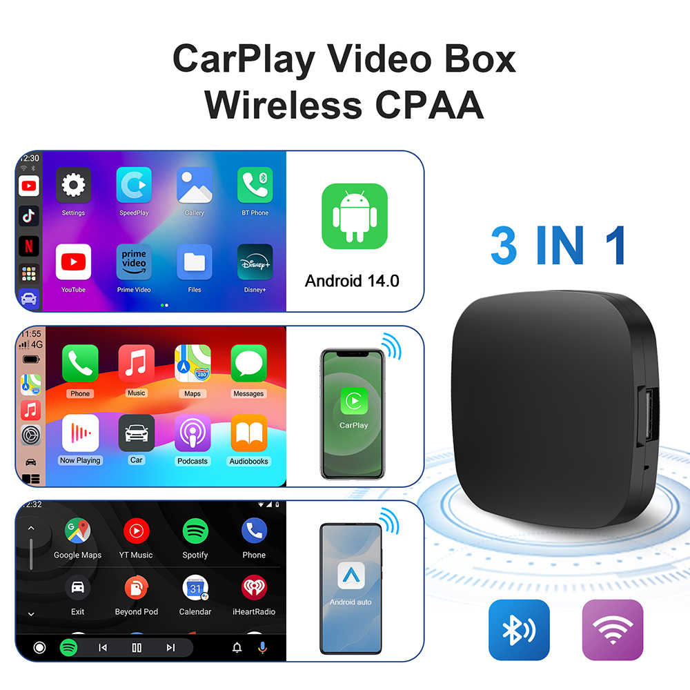 Smartwatch Universal - Caja Android 13 CarPlay Ai Box