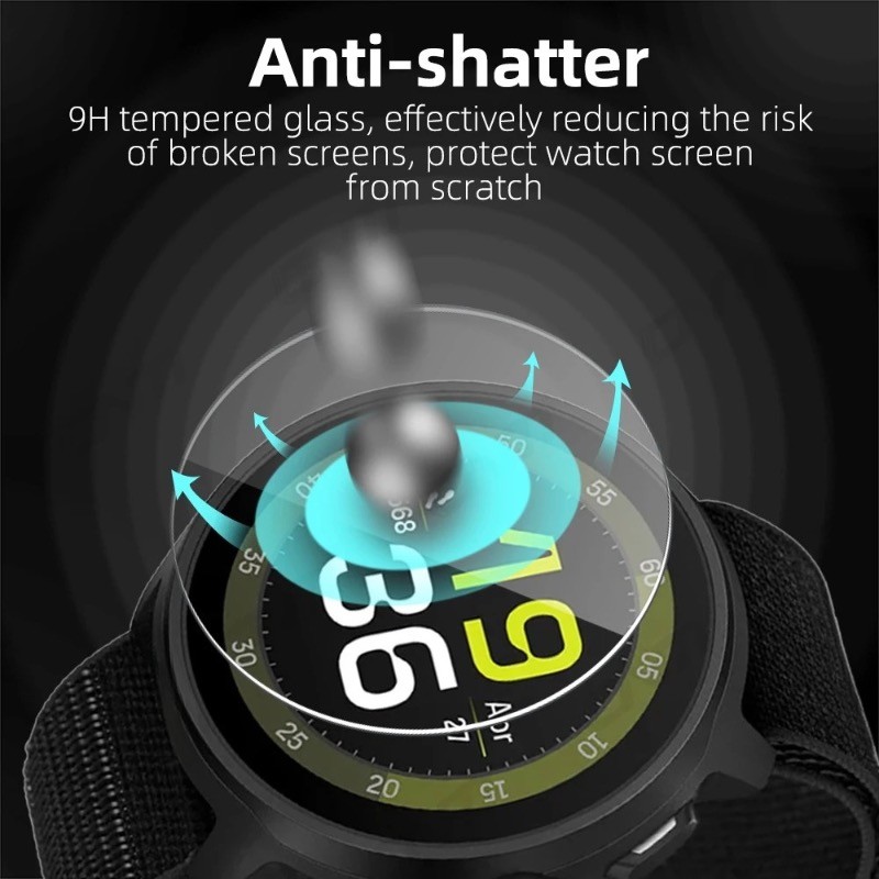 3-5 piezas de vidrio templado  - Watch Face Protector reseña y precio