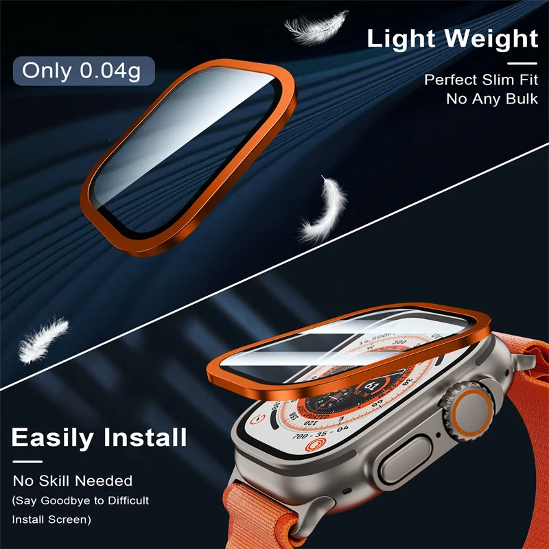Vidrio templado para Apple Wat - Smart Watch Accessories reseña y precio