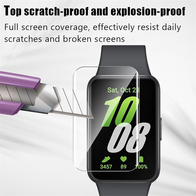 Película de hidrogel suave par - Watch Face Protector reseña y precio
