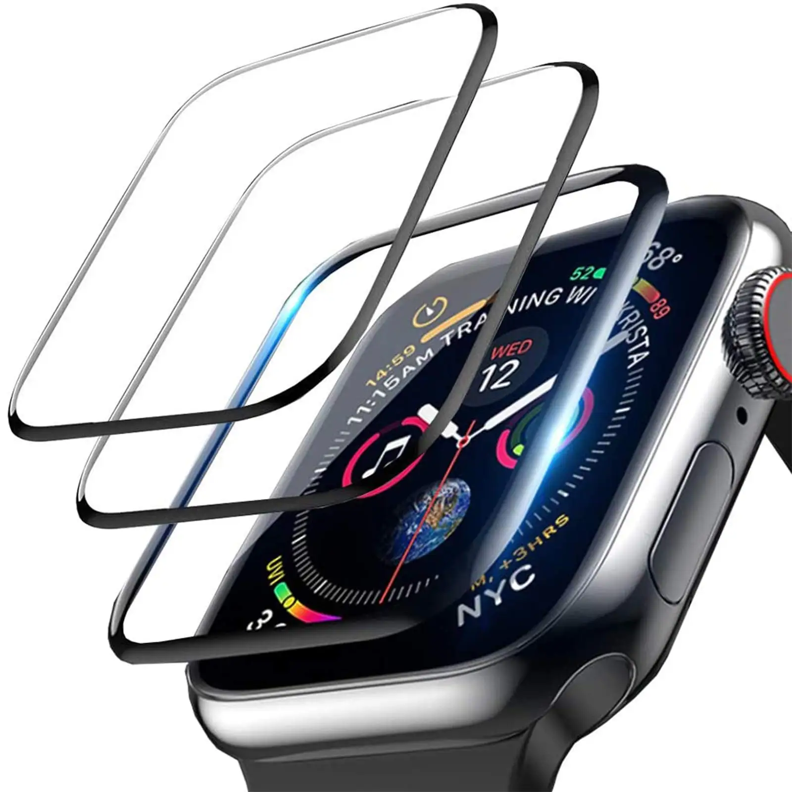 Vidrio templado 3D para Apple  - Smart Watch Accessories reseña y precio