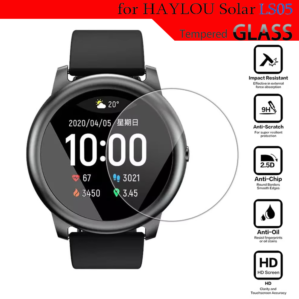 Vidrio templado para HayLou So - Smart Watch Accessories reseña y precio