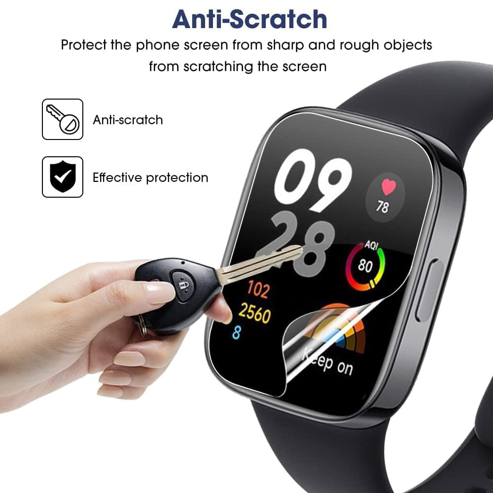 Película protectora de hidroge - Watch Face Protector reseña y precio