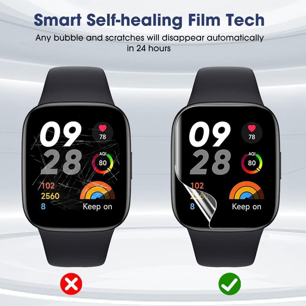 Película protectora de hidroge - Watch Face Protector reseña y precio