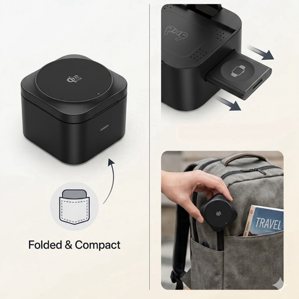 Estación de Carga Inalámbrica  - Wireless Charger Watch reseña y precio