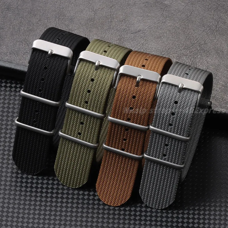 Correa de reloj de nailon acan - Nylon Nato Strap reseña y precio