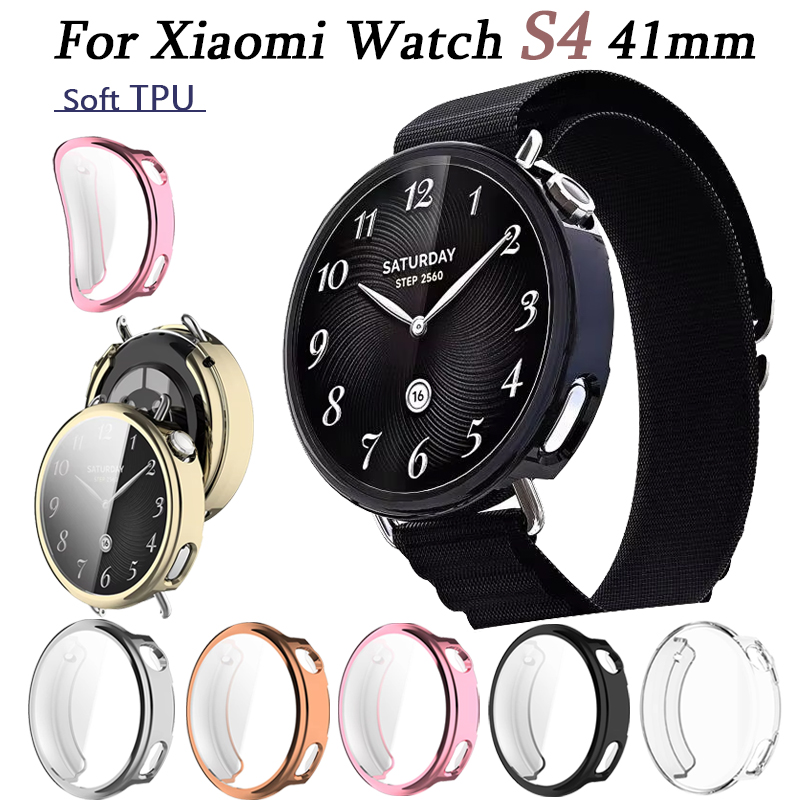 TPU suave para Xiaomi Watch S4 - Watch Face Protector reseña y precio
