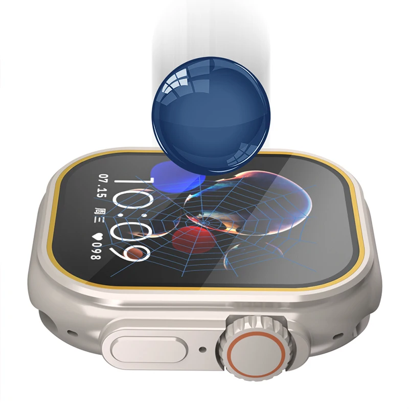 Película de vidrio templado pa - Smartwatch Watch Accessories For Women reseña y precio