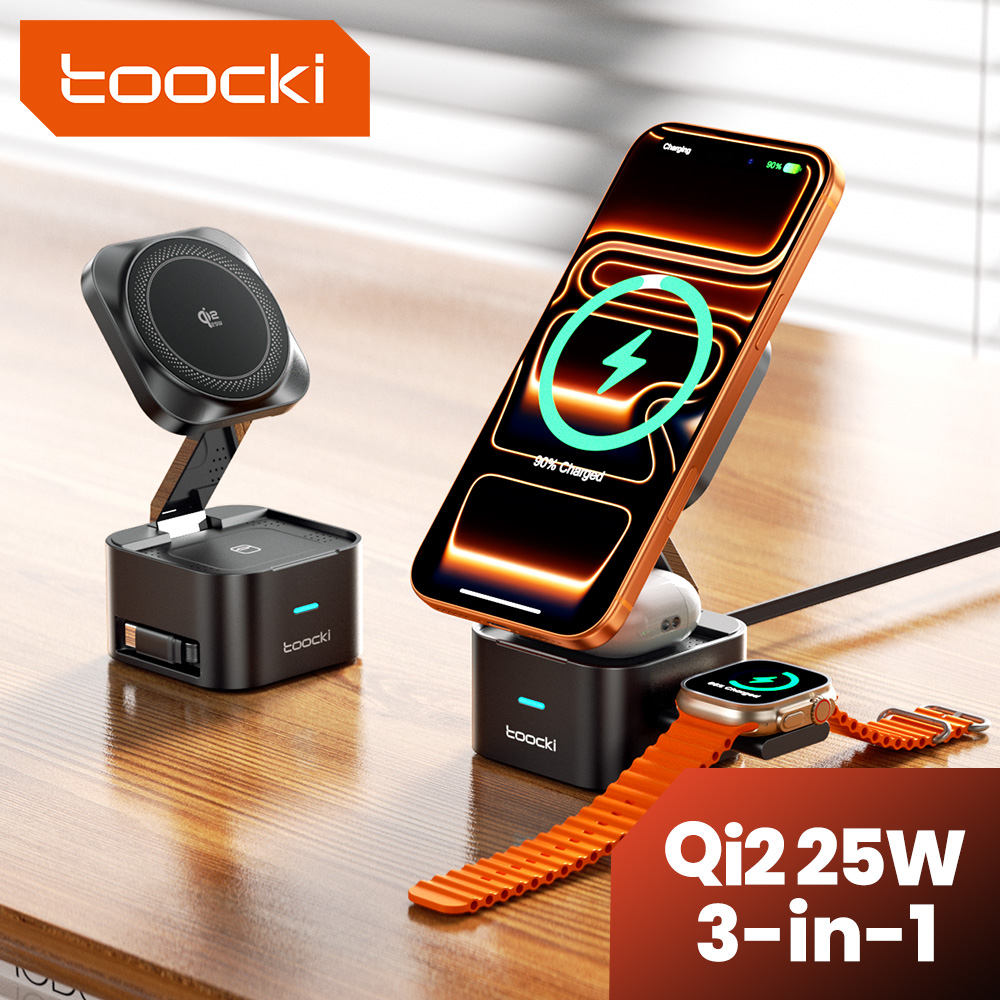 Cargador Inalámbrico Toocki QI - Smartwatch Ac reseña y precio