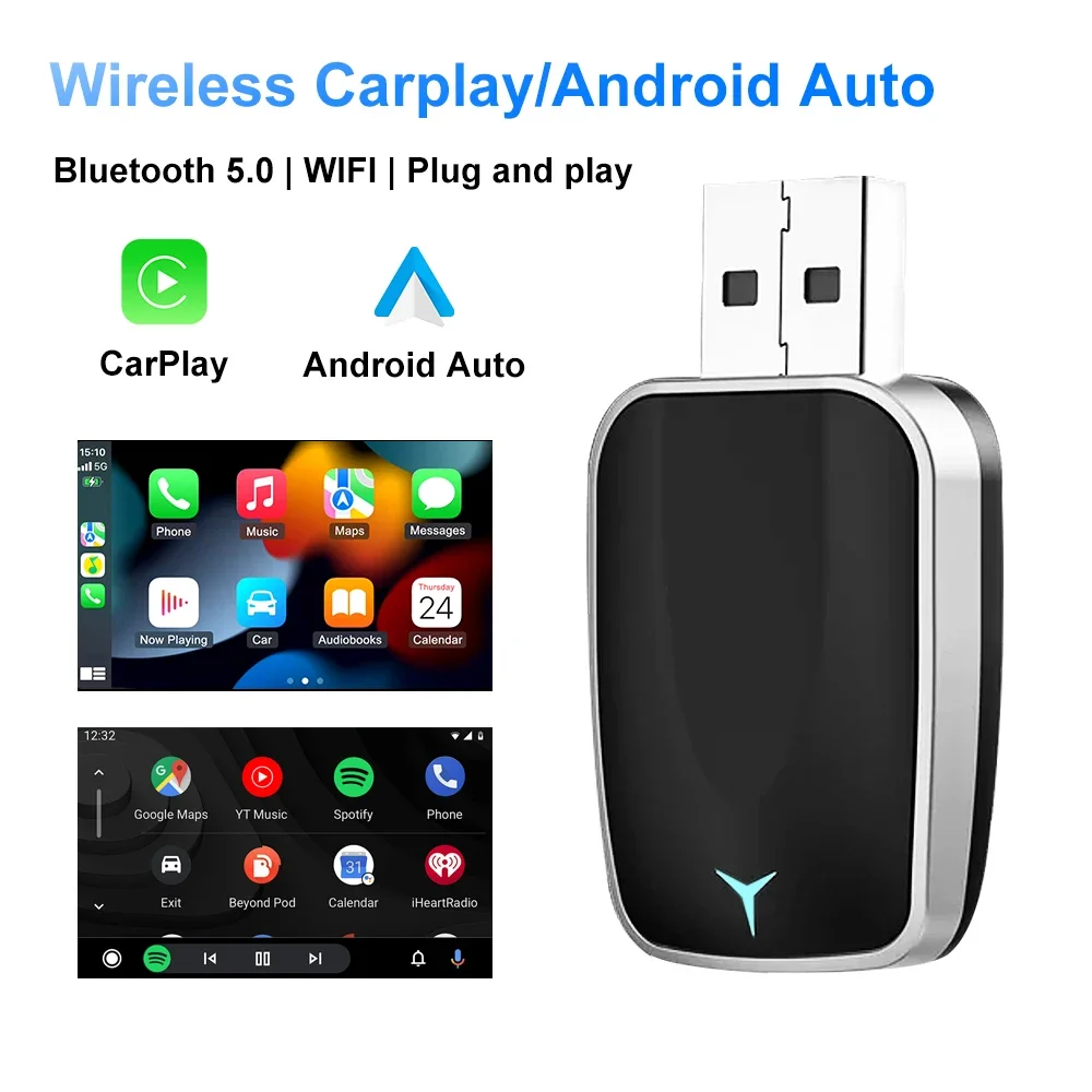 Adaptador inalámbrico CarPlay  - Smartwatch Universal reseña y precio