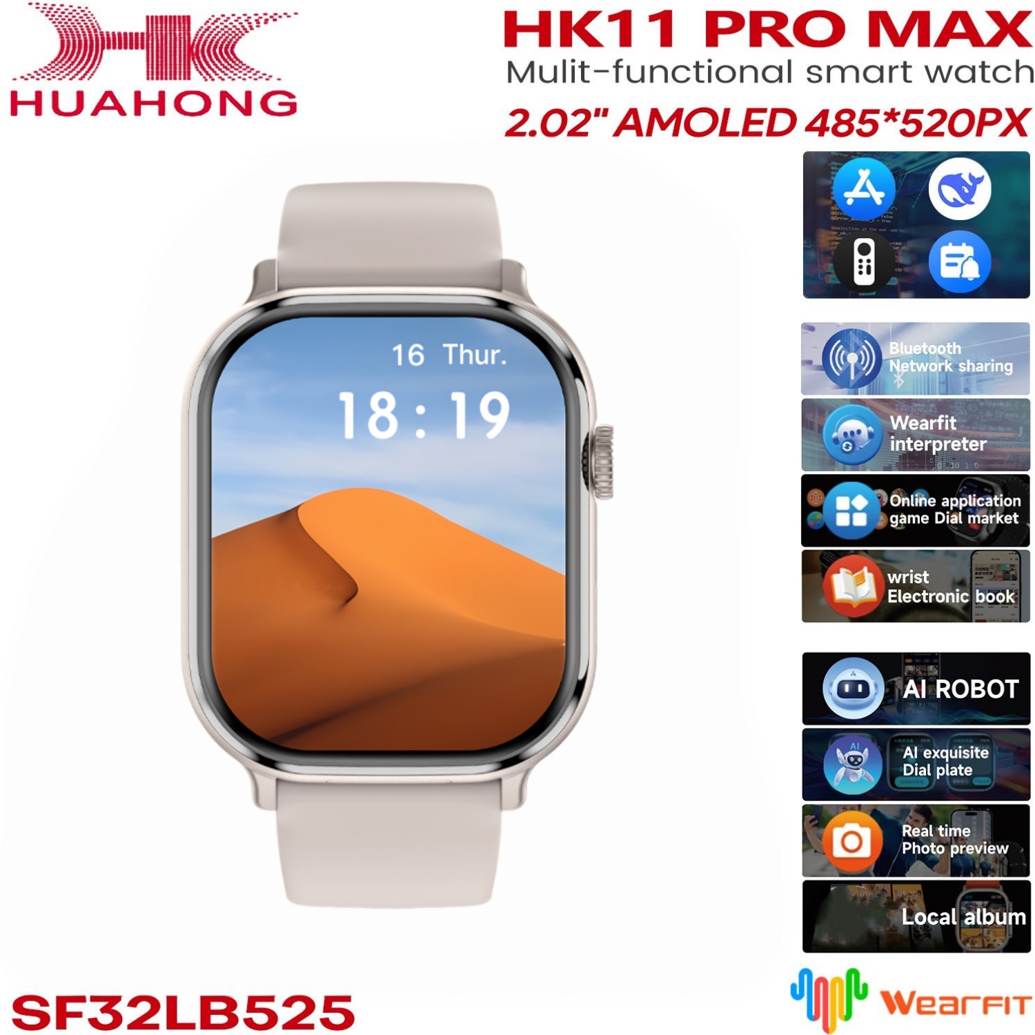 Reloj Inteligente Original HK1 - Smartwatch Nexus reseña y precio