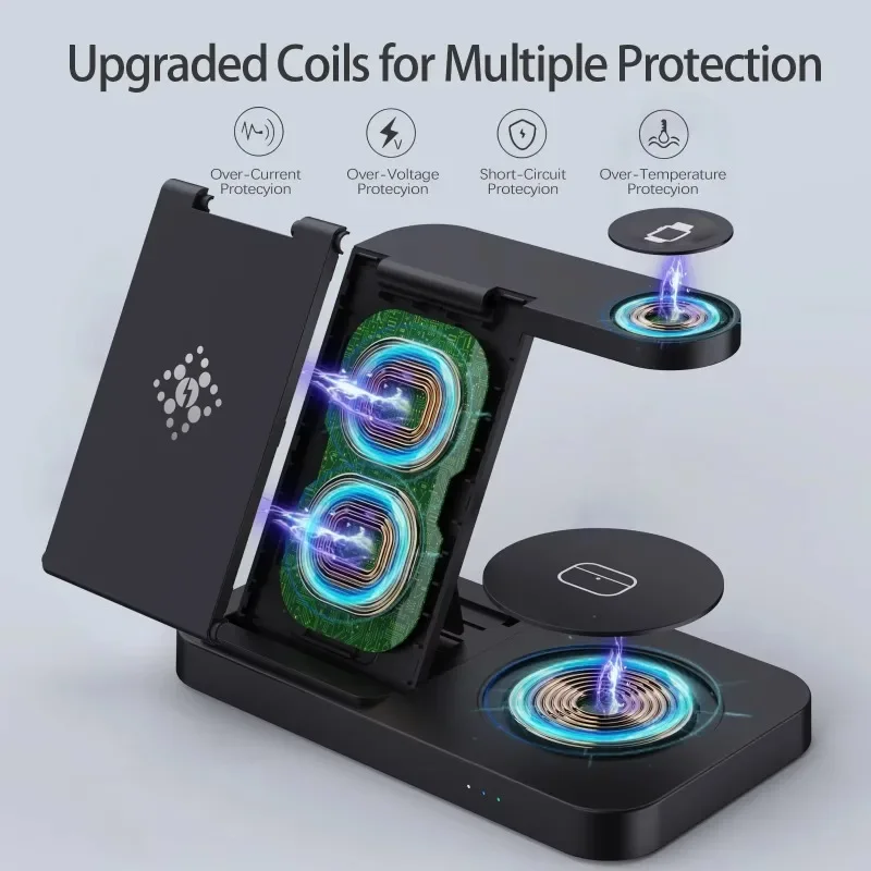 Cargador inalámbrico de viaje  - Smartwatch Ac reseña y precio