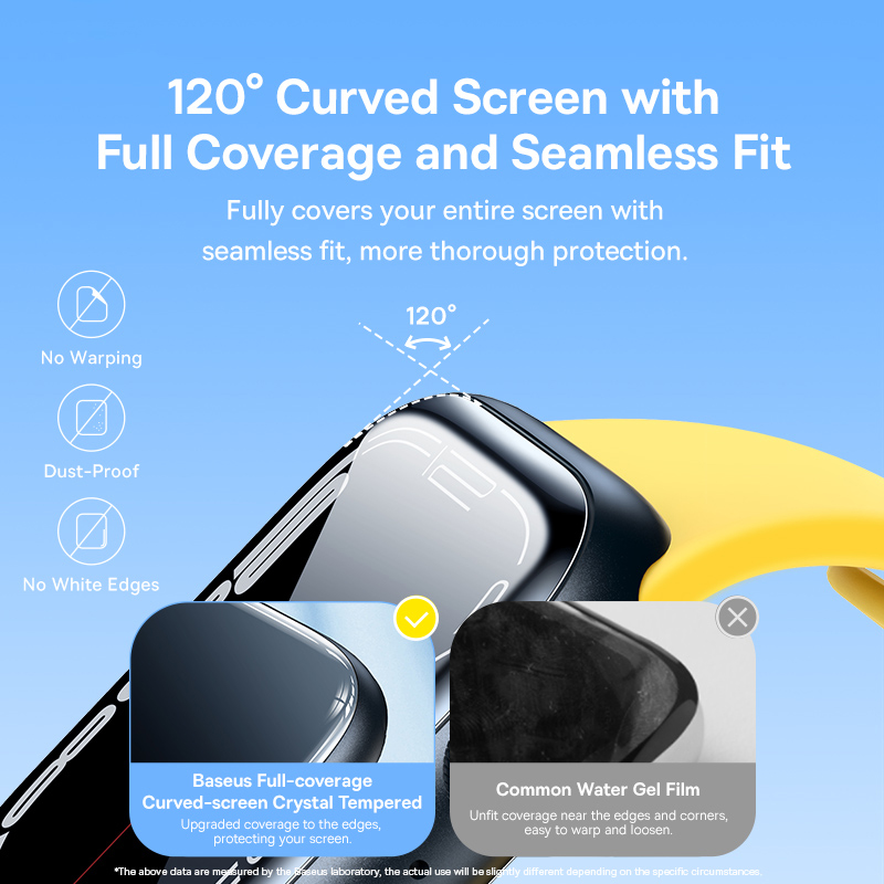 Película de vidrio templado pa - Watch Face Protector reseña y precio