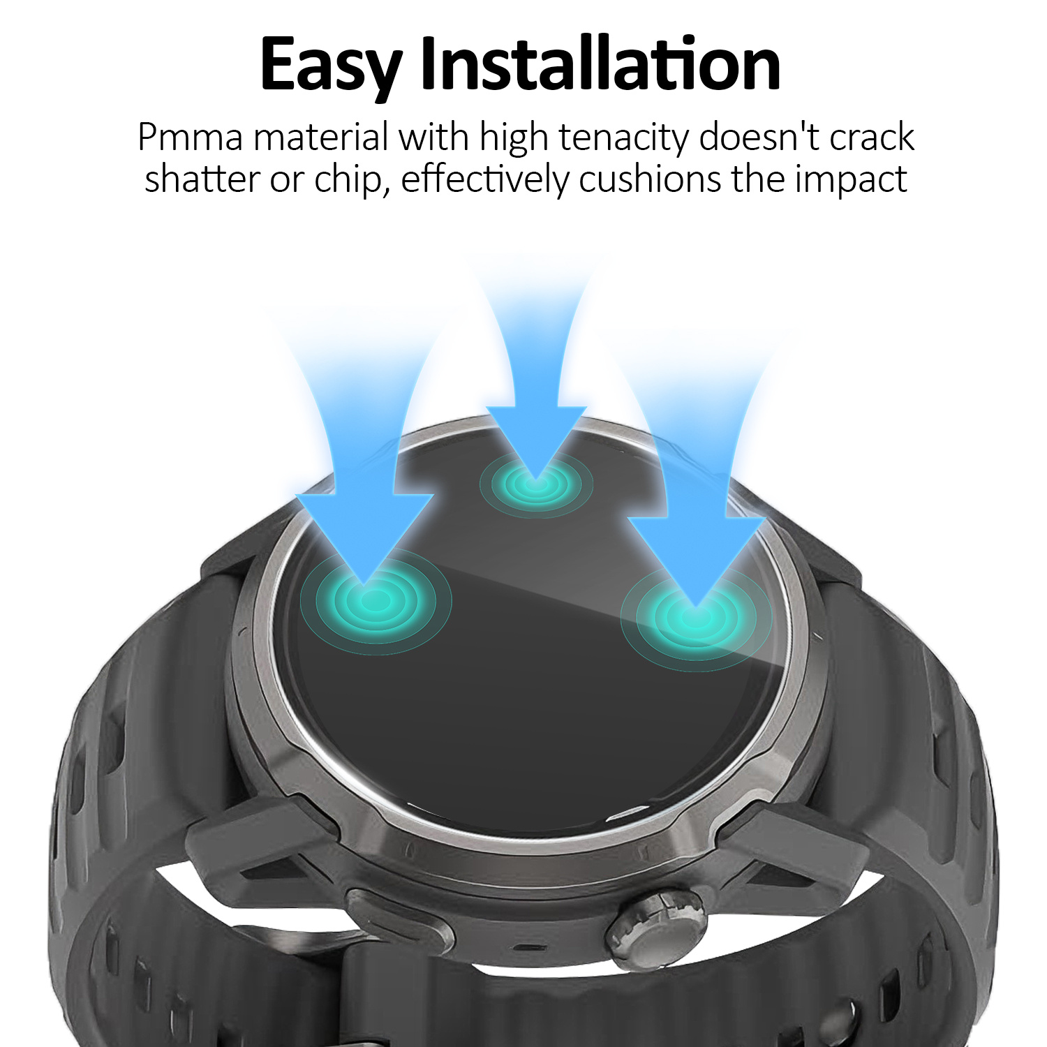 Protector de pantalla de crist - Watch Face Protector reseña y precio