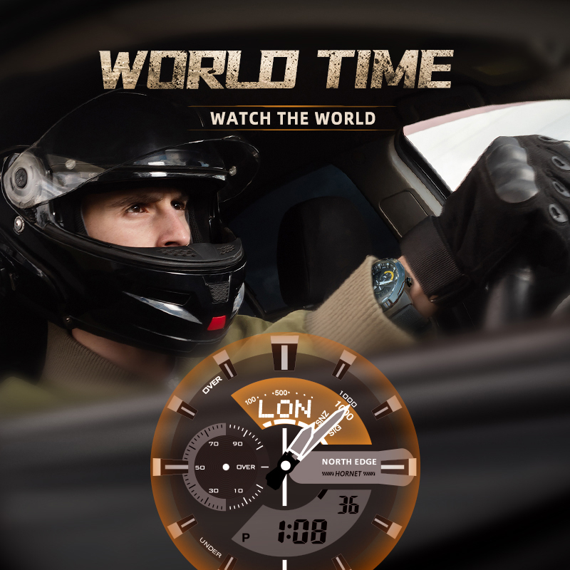 Reloj inteligente NORTH EDGE p - Smartwatch Nexus reseña y precio