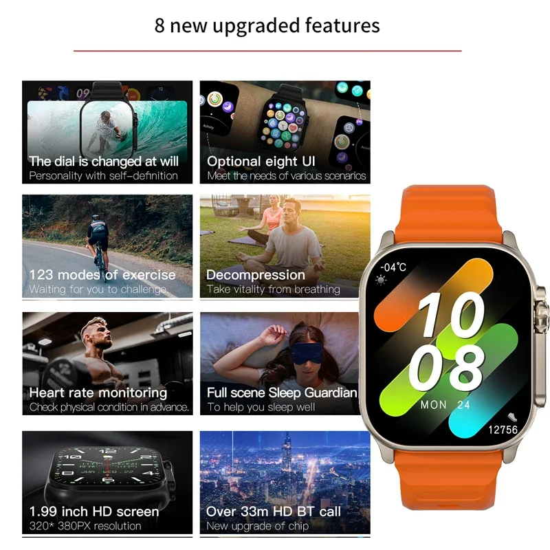 Reloj Inteligente 2026 T900 Ul - Smartwatch Nexus reseña y precio